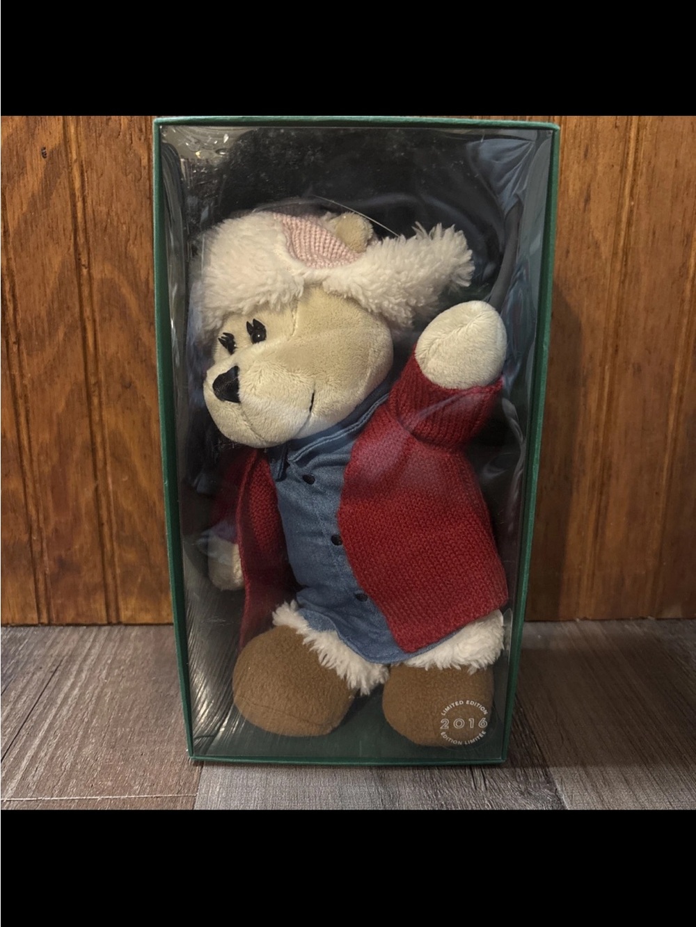 2016 Bearista Starbucks Christmas Teddy Girl Bear Barista NEW